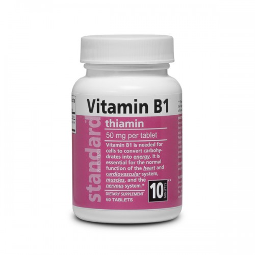 Vitamín B1 Thiamín 50 mg 60 tabliet